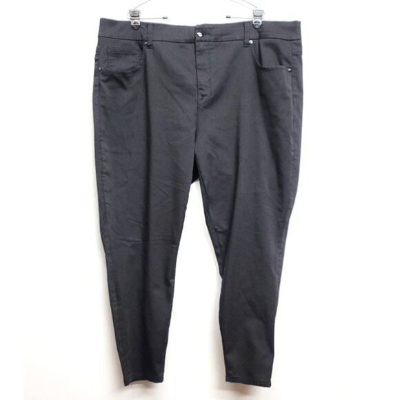 Melissa McCarthy Seven7 Forever Black Pencil Skinny Jeans 26 - Picture 1 of 8